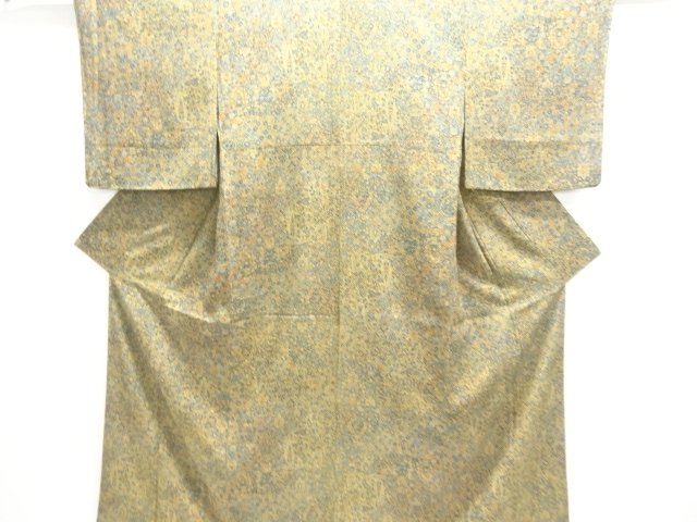 JAPANESE KIMONO / UNUSED KOMON / FLOWER SARASA 